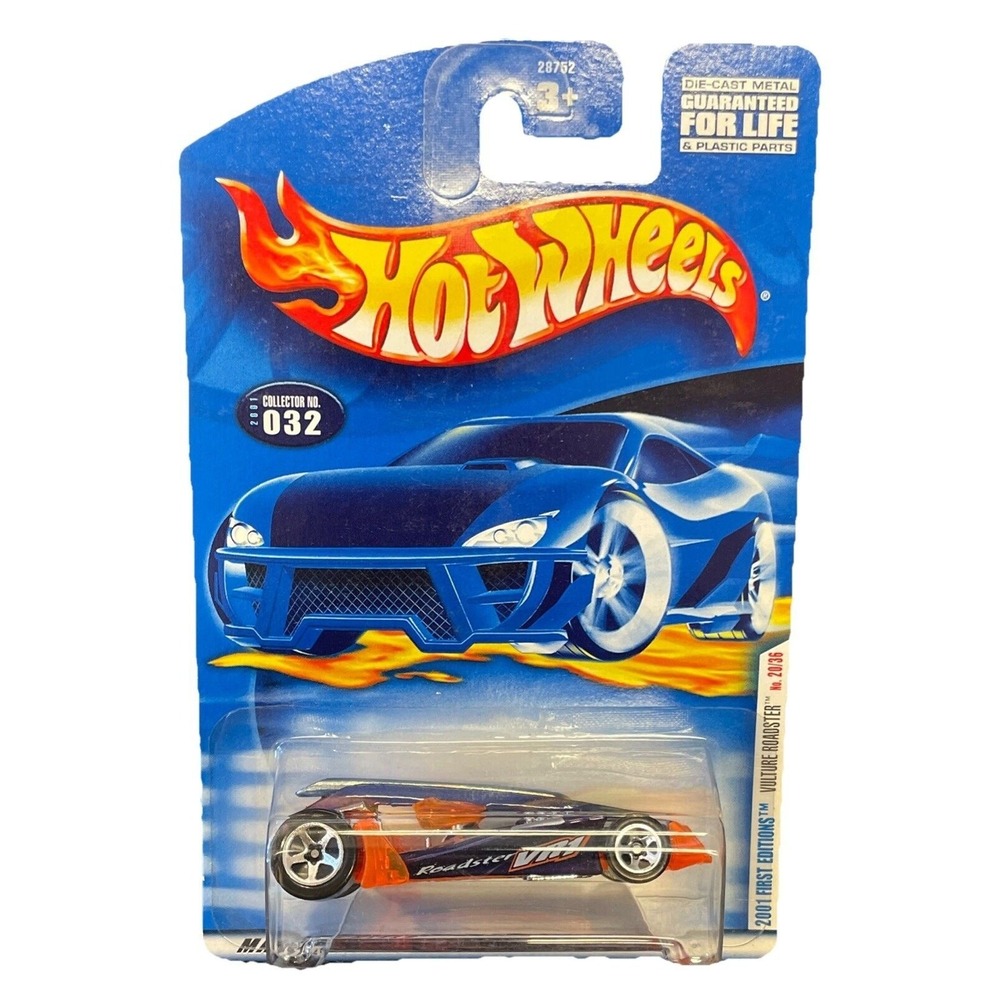 Hot‎ Wheels 2001 First Editions Vulture Roadster Purple
